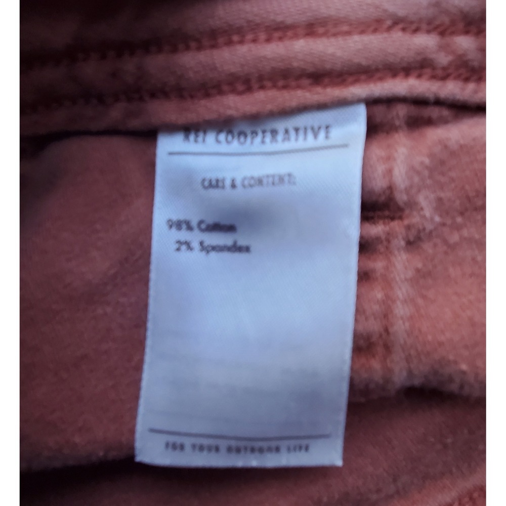 REI Co-op Wallace Lake Jogger Pants Rust Brown Utility Hiking Womens 12 - Picture 8 of 12